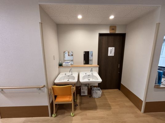 清潔感のある洗面台