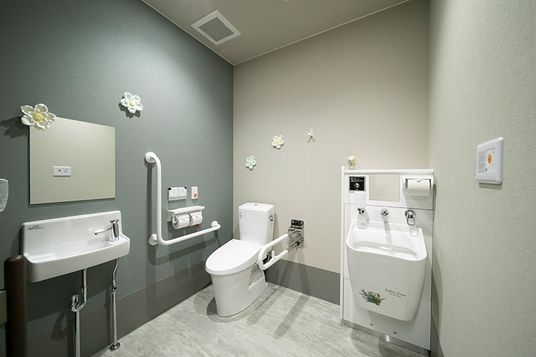 安全で清潔なトイレ