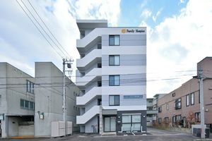 現代的な外観の施設