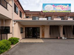 ゆったりしたエントランス