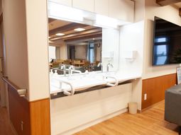 清潔感のある洗面台