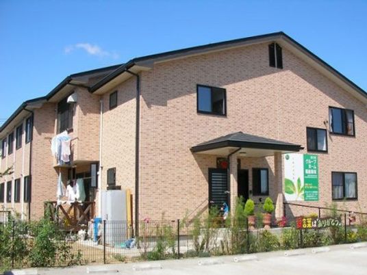 穏やかな外観の施設