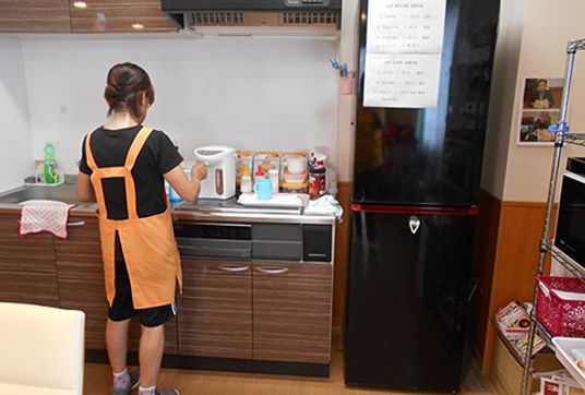 活動の様子 キッチン
