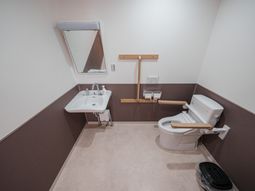 設備が整ったトイレ