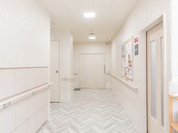 安全な移動ができる廊下
