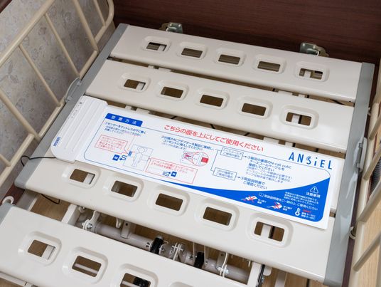 手すり付き浴室の安全指示