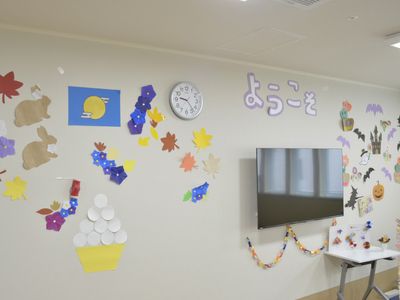彩り豊かな共有スペース