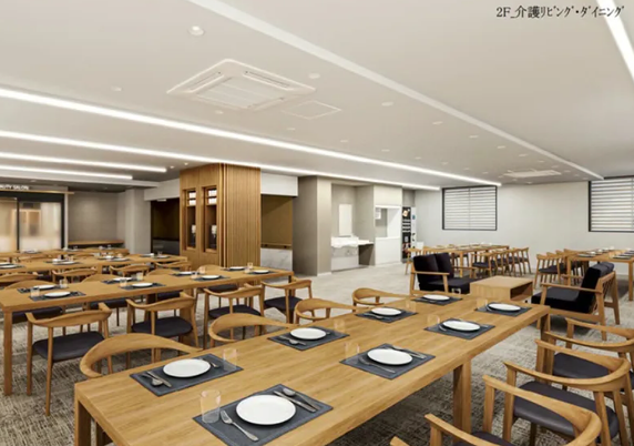 広々としたダイニングルーム