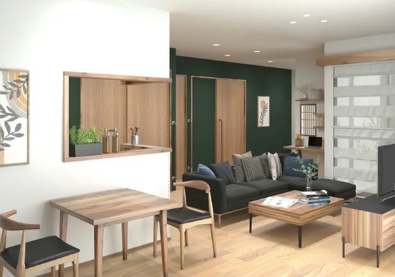 居心地の良いリビング