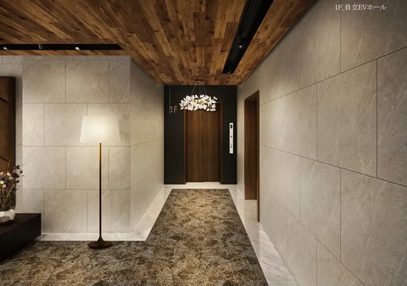 スタイリッシュな廊下