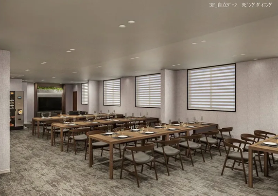 広々としたダイニング