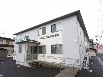 スロープ付きで安心の外観