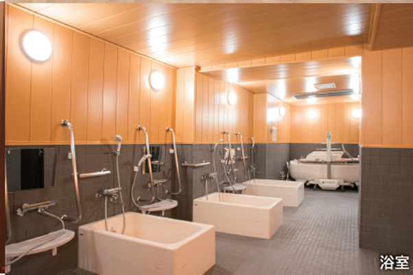 快適な浴室でのお仕事