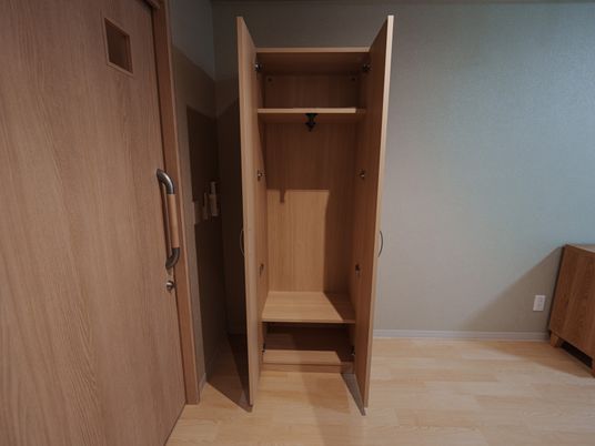 ゆとりある居室のクローゼット