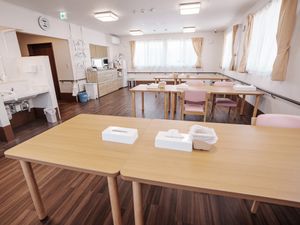広々とした食堂