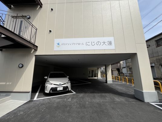 快適なエントランス