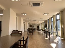 陽光が差し込む空間