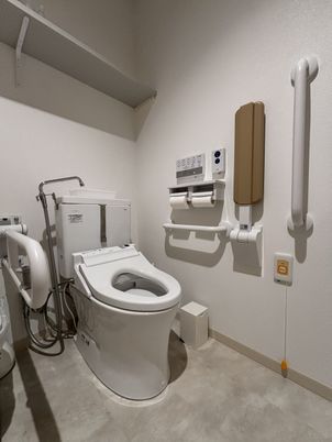 安心の設備が整うトイレ