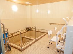 安全なバリアフリー浴室