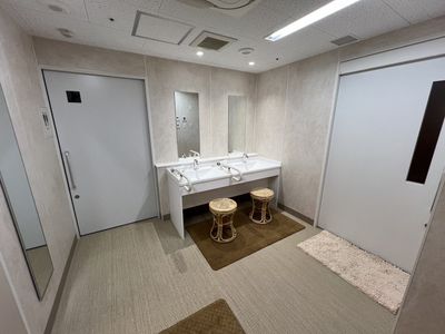 清潔感のある洗面台