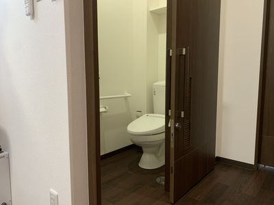 清潔感のあるトイレ空間