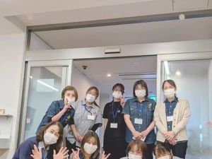 スタッフ集合のエントランス  