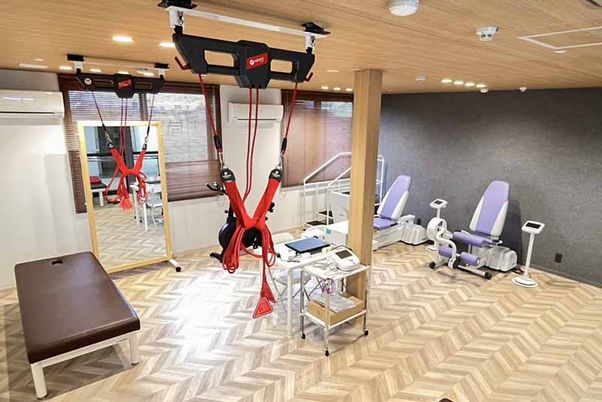 機能訓練器具のある空間