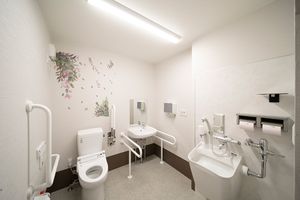 機能的な洗面台