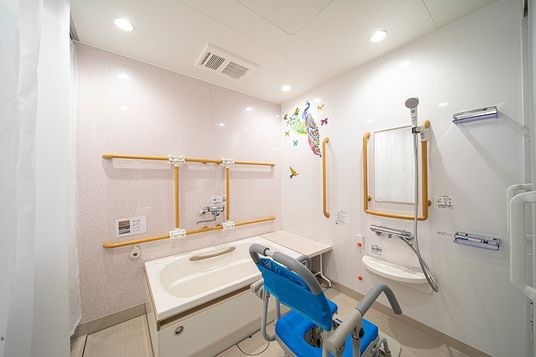 設備が充実した浴室
