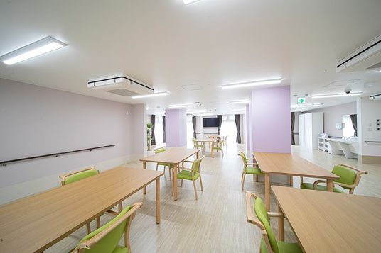 広々とした共有スペース