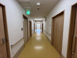 安全設計の廊下