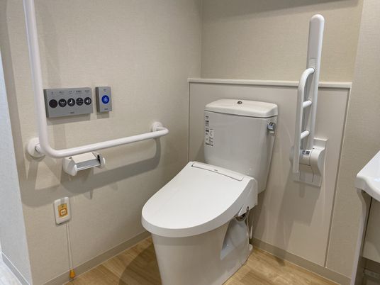 安全なトイレの配置