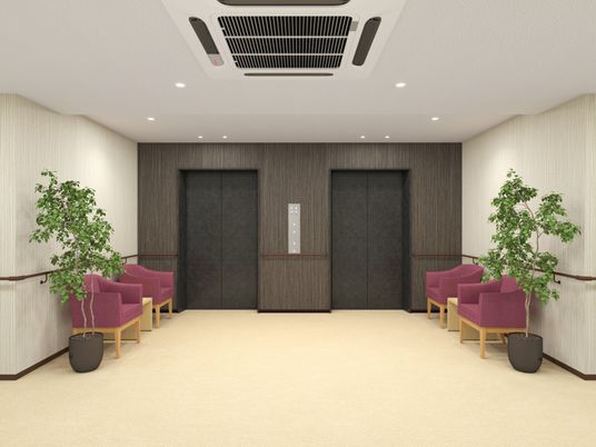 落ち着いた雰囲気のエリア