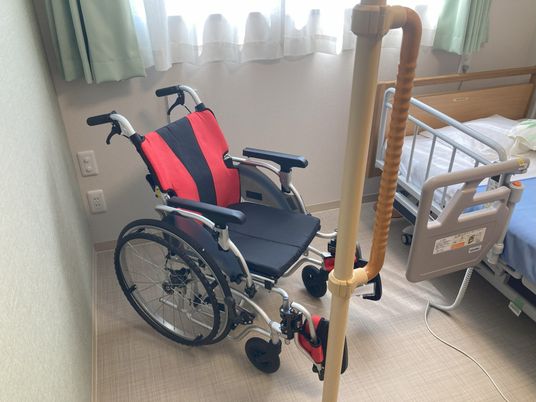 利用者の居室の一角