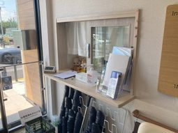 明るいエントランス