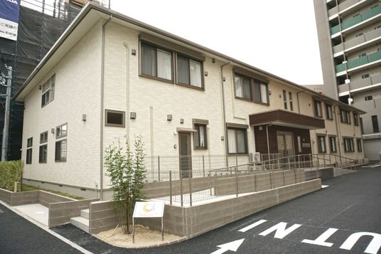 開放感ある外観