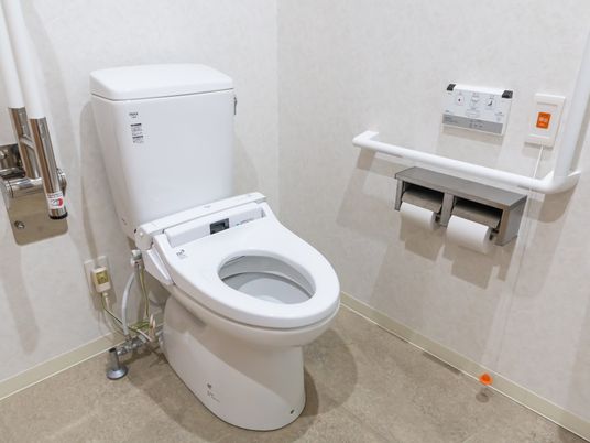 安全設計のトイレ