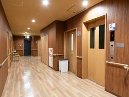 温かみのある廊下