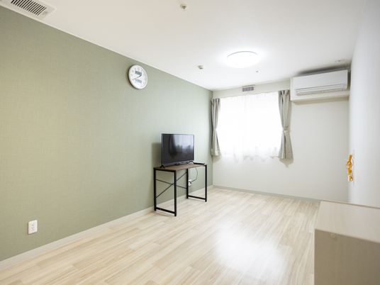 自然光が入る居室