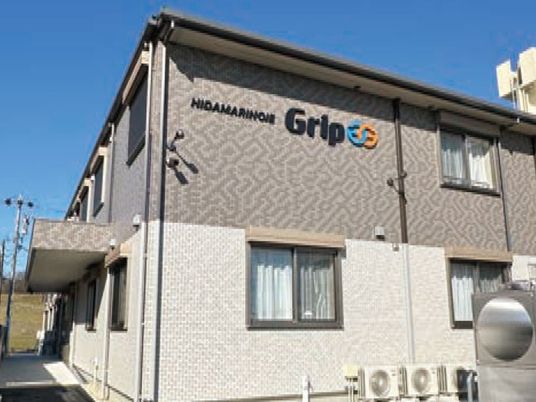 外観の建物正面