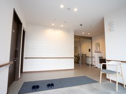 清潔なエントランス