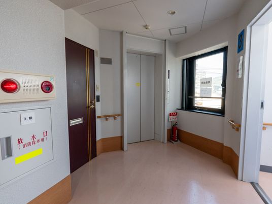 安全性に配慮した廊下