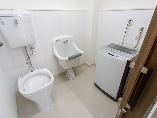 清潔感のあるトイレ空間