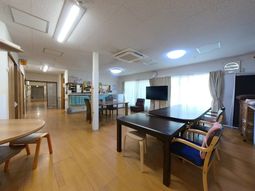 ゆとりのある共用スペース