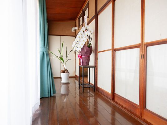 ゆったり和室の入口