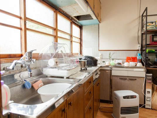 共同キッチンの一角