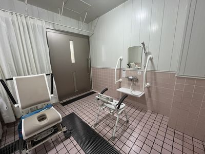 安全な浴室設備