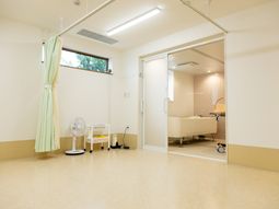 清潔な浴室の一部