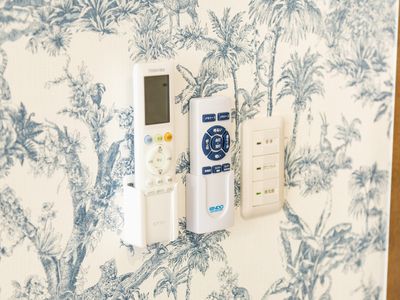 エアコンのリモコン