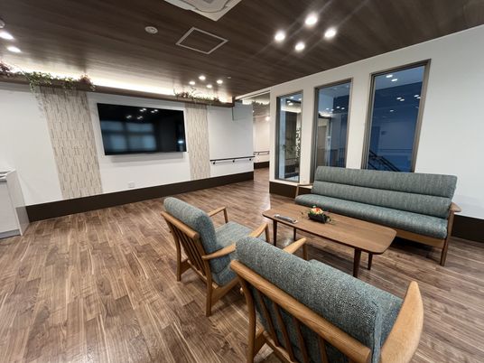 リラックスできるリビング